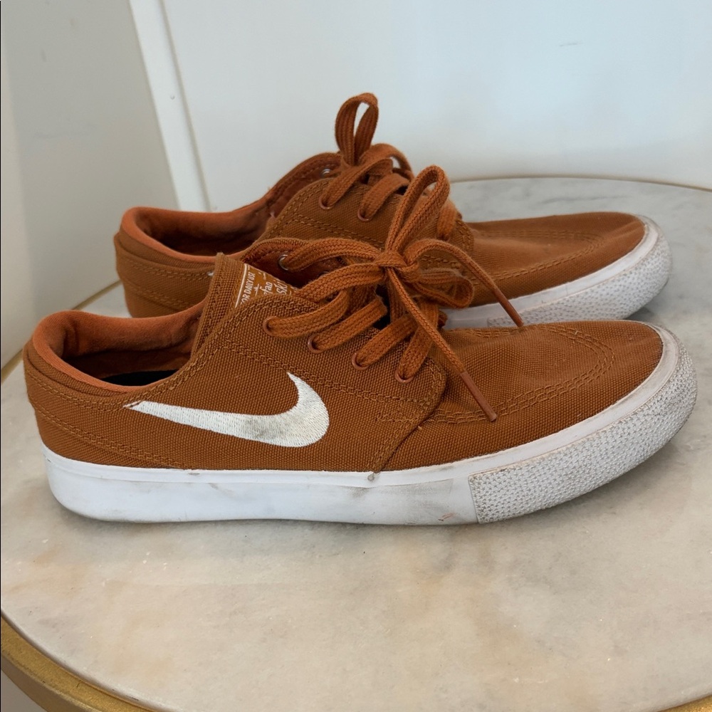 Nike Women's Sneakers - Rich Orange